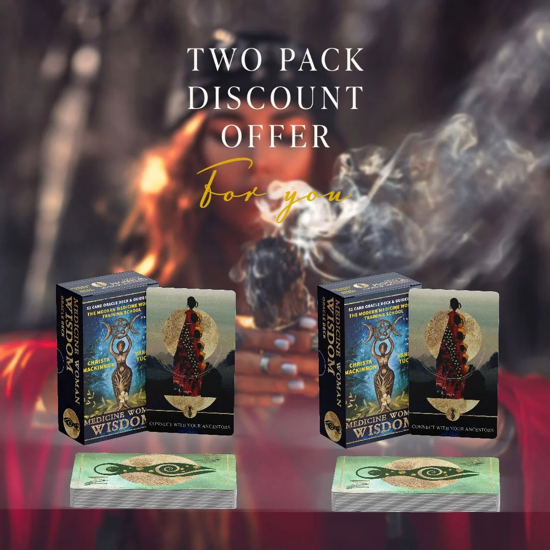 Medicine Woman wisdom oracle offer