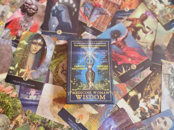 Medicine Woman Wisdom oracle 52 card deck with guidebook