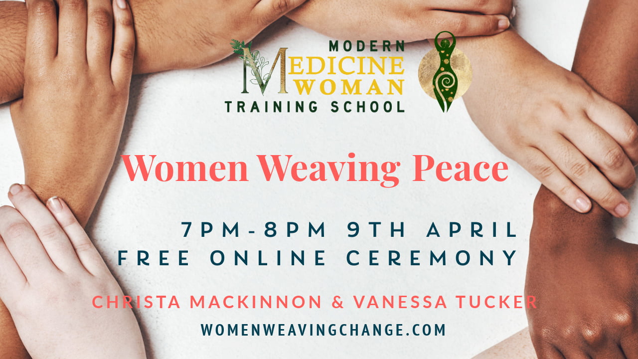 Free women weaving peace event