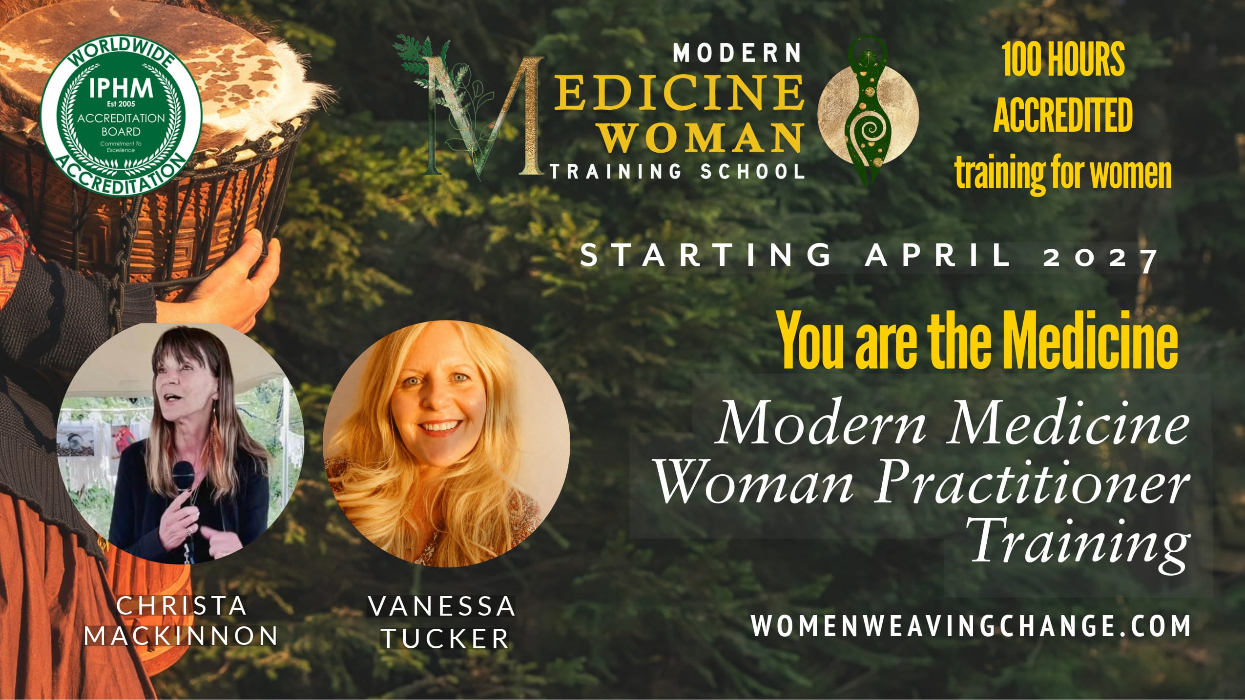 medicine woman PRACTITIONER training 2027